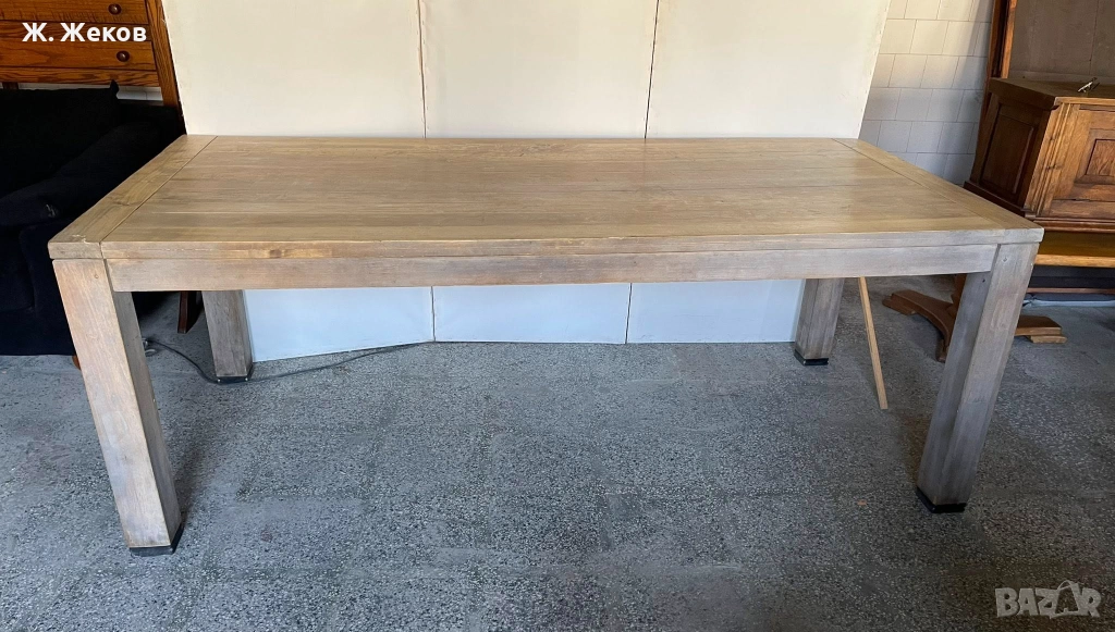 Масивна трапезна маса, снимка 1