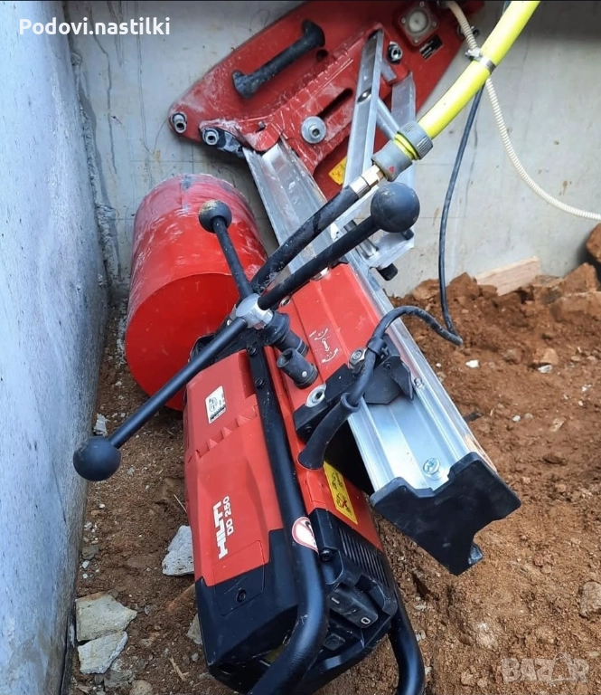 Диамантено пробиване.. Пробиване на отвори в бетон, тухла, камък, снимка 1