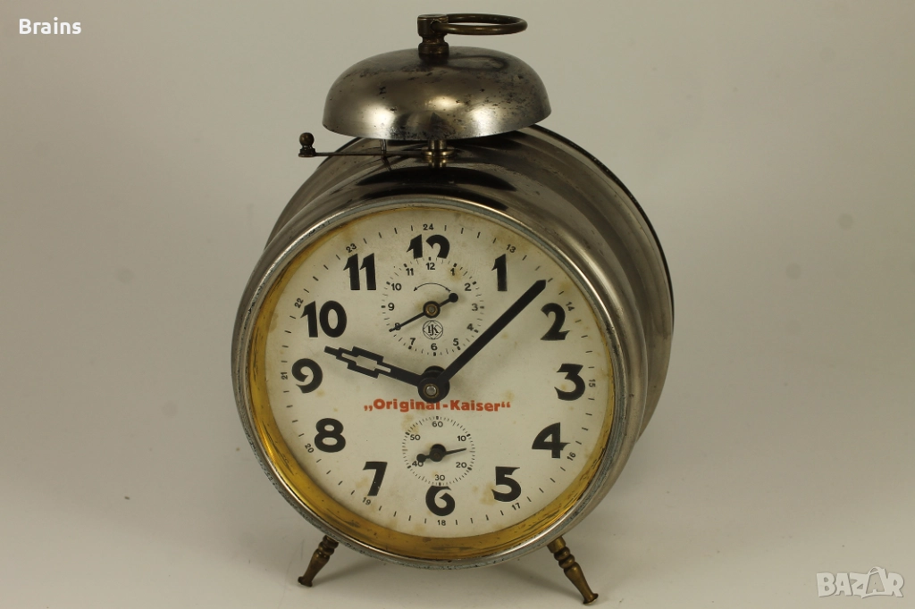 Стар Немски Будилник ORIGINAL KAISER 1930' s, снимка 1