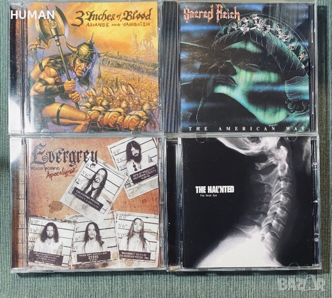 3 Inches Of Blood - Evergrey - The Haunted , снимка 1