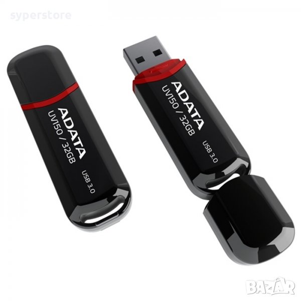 USB Flash Memory 64GB, A-Data Dash UV150/64GB, U3.0, черна, SS300244, снимка 1