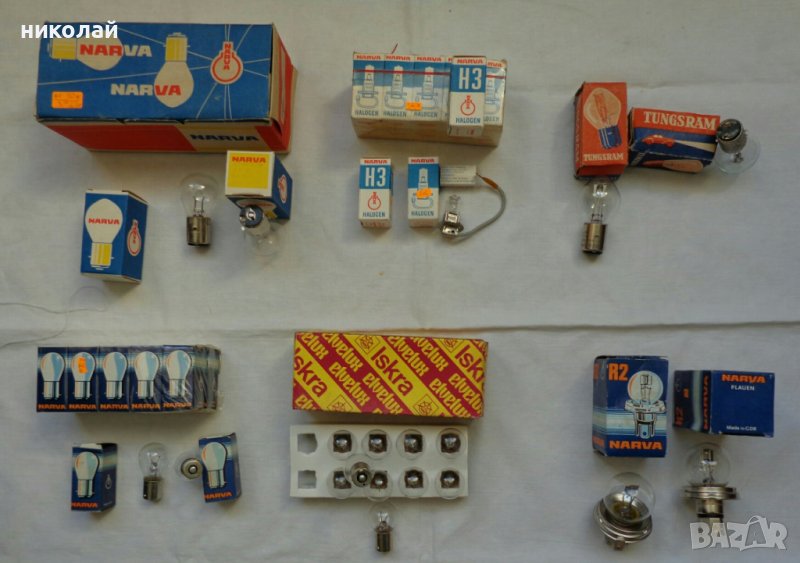 Крушки 6V за диапроектор, ретро автомобили, мотоциклети чисто нови, снимка 1