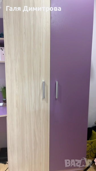 Двукрилен гардероб , снимка 1