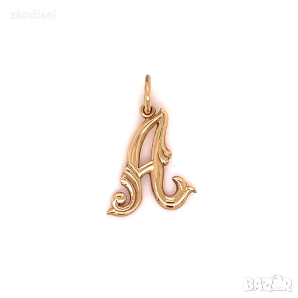 Златен медальон 0,79гр. 14кр. проба:585 модел:24876-4, снимка 1