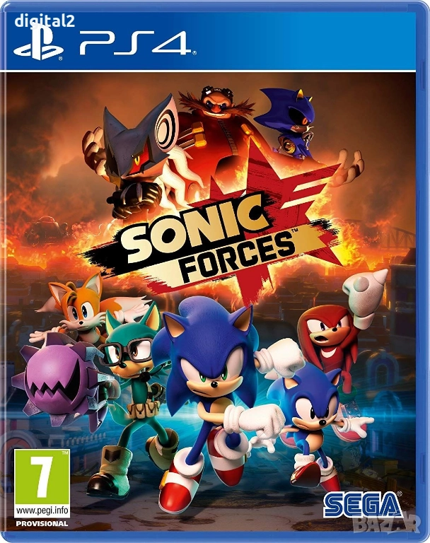 Sonic Forces (PS4) / /PS4 / Игра / Нова Запечатана , снимка 1