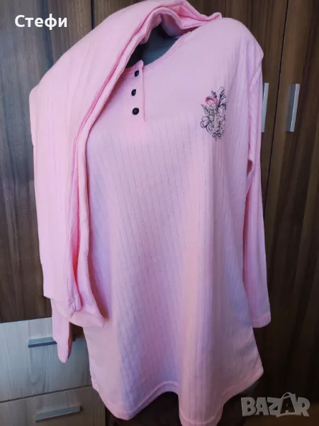 Дамска пижама мъхест Интерлог 20лв, снимка 1