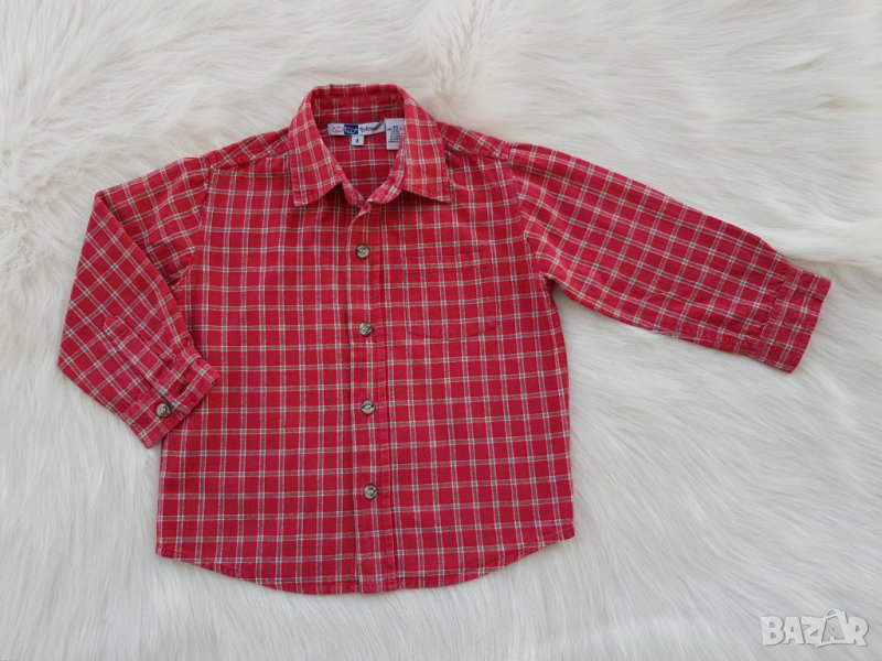 Детска карирана риза 4 години, снимка 1