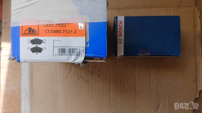 Предни спирачни накладки ATE и задни спирачни накладки BOSCH за форд фокус. , снимка 1