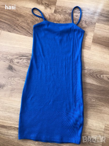 Синя рокля , снимка 1