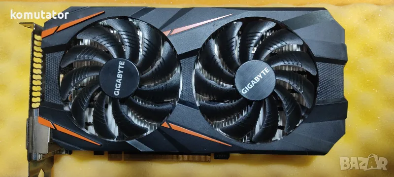 видео карта Nvidia GeForce GTX 1060 WINDFORCE OC 3G, снимка 1