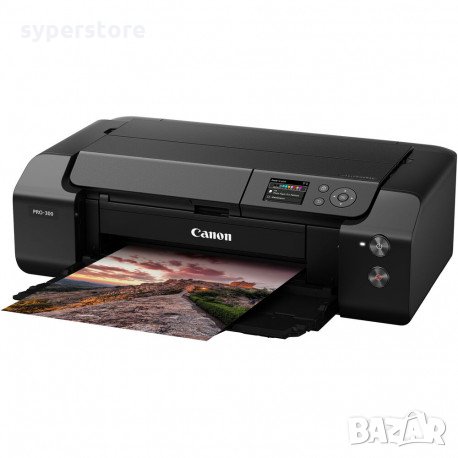 Принтер Мастилоструен Цветен Canon imagePROGRAF PRO-300 Компактен и ефективeн , снимка 1