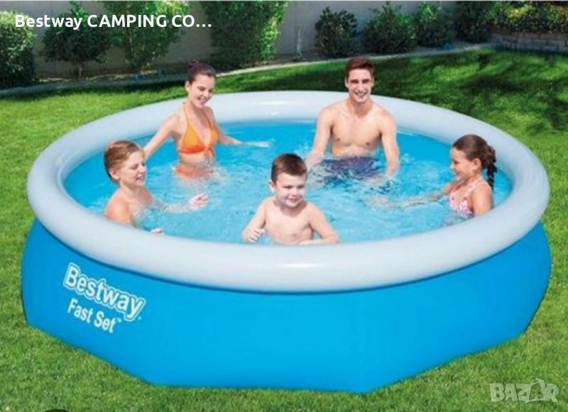 Надуваем басейн 305х78 см, снимка 1