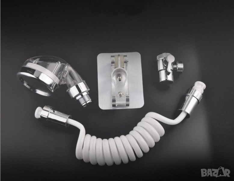  Душ за мивка с гъвкав маркуч и стенно окачване  , снимка 1