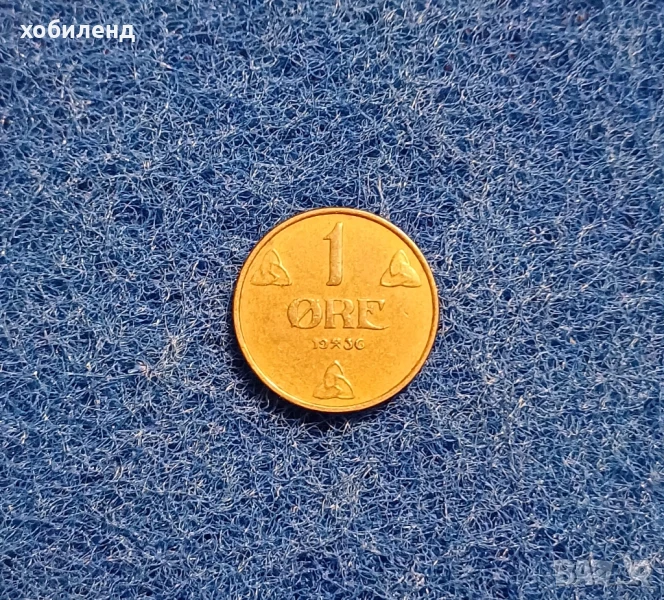 1 йоре Норвегия 1956 редки, снимка 1