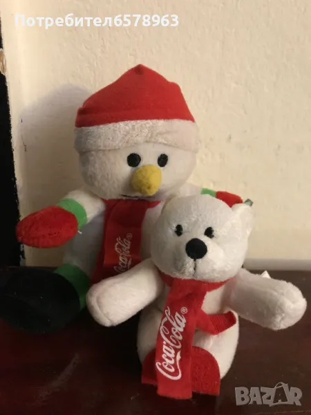 Рекламни Плюшени играчки на Кока Кола , снимка 1