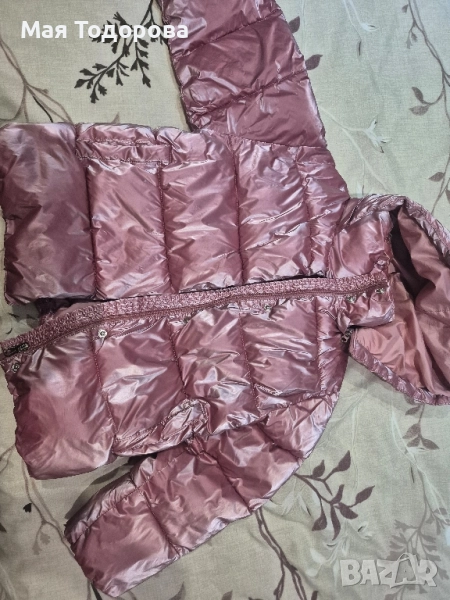 зимно яке за момиче 122 размер , снимка 1