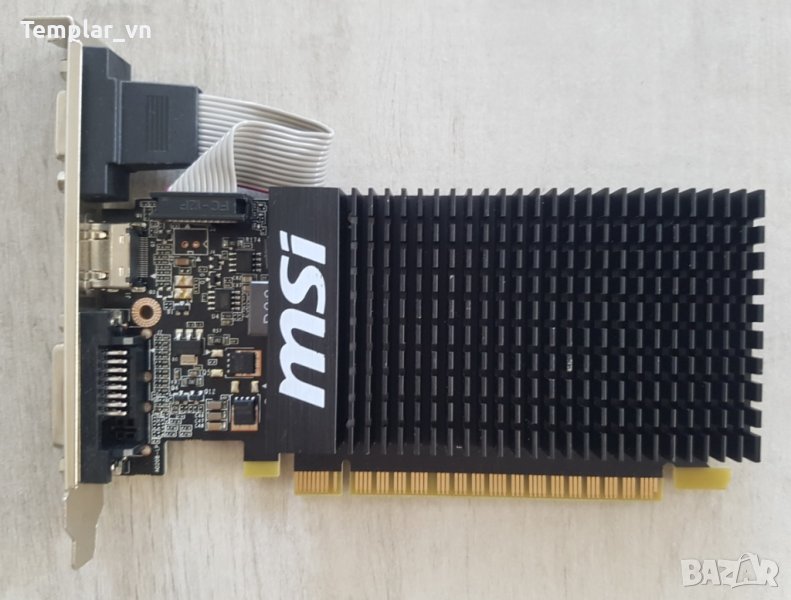 MSI Geforce 710 1 GB Low Profile / Gigabyte Geforce GTX 260 896MB , снимка 1