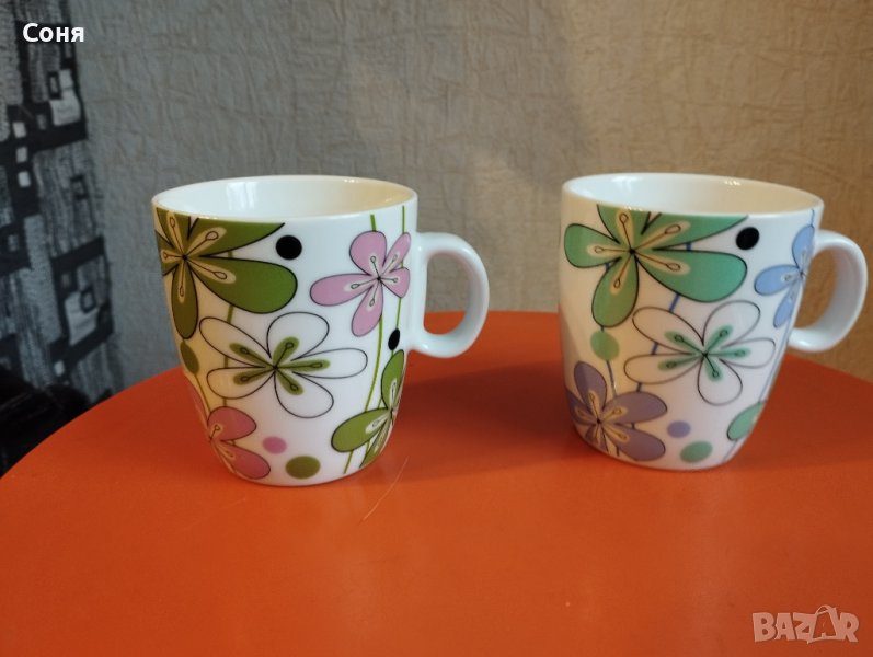 Кашпи с цветя 2 броя комплект, снимка 1