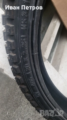 Гума Джумпинг Джаг Швалбе 20цола, снимка 3 - Части за велосипеди - 53152307