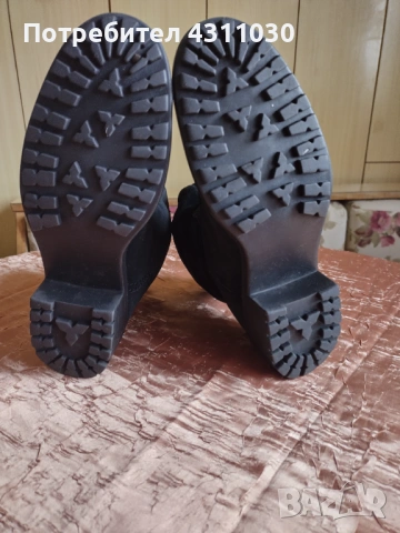 Дамски боти Кaren Scott естествен велур 39 номер, снимка 7 - Дамски боти - 53427893