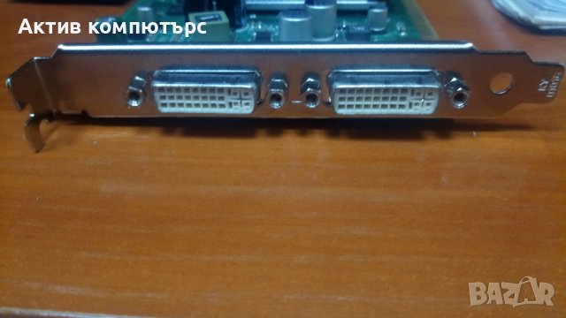 Видеокарта NVidia Quadro FX570 256MB DDR2 128-bit 2xDVI PCI-E, снимка 2 - Видеокарти - 43436430