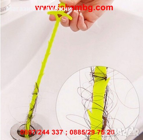 ДЪЛГО ПРИСПОСОБЛЕНИЕ ЗА ОТПУШВАНЕ НА КАНАЛИ, снимка 4 - Други стоки за дома - 28599178