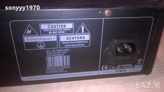 mc TAATOO NIGHTLINE PRO400-GERMANY-ВНОС ХОЛАНДИЯ, снимка 16 - Ресийвъри, усилватели, смесителни пултове - 27786954