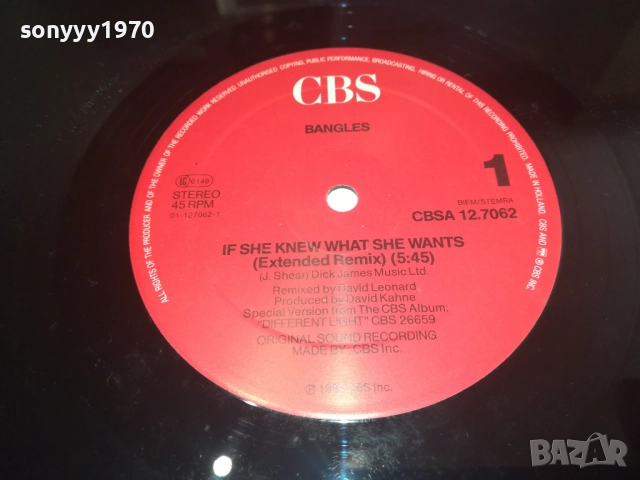 BANGLES-MADE IN HOLLAND 2508251516, снимка 10 - Грамофонни плочи - 51483977