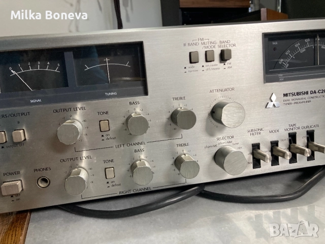 Mitsubishi DA-C 20, снимка 18 - Ресийвъри, усилватели, смесителни пултове - 51909205