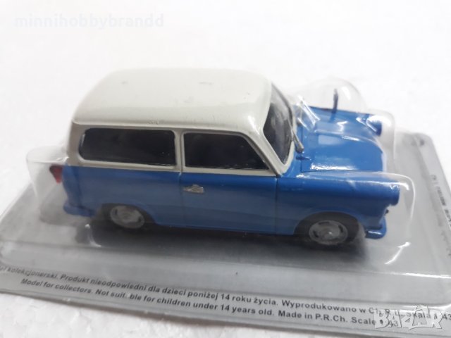 TRABANT P50 KOMBI.ТРАБАНТ Р50 КОМБИ.1.43 DEAGOSTINI., снимка 4 - Колекции - 39629251