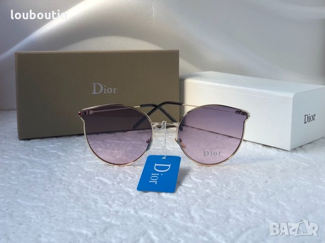 DIOR 2021 слънчеви очила тип котка UV 400 защита с лого, снимка 4 - Слънчеви и диоптрични очила - 33570206
