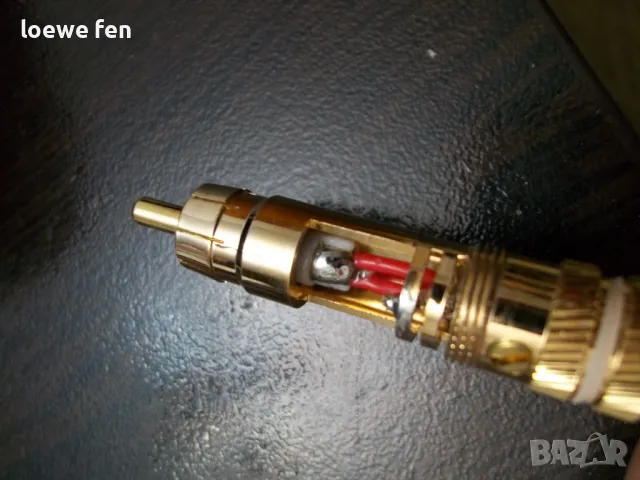 Посребрен чинч кабел кед - Qed rca silver plated , снимка 4 - Кабели и адаптери - 48561349