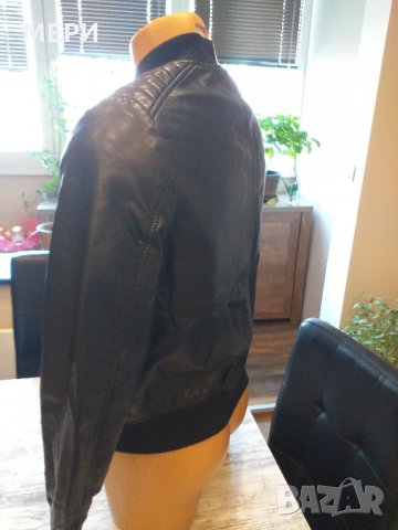 Кожено яке Zara Boys colection 11-12г., снимка 8 - Детски якета и елеци - 35408603