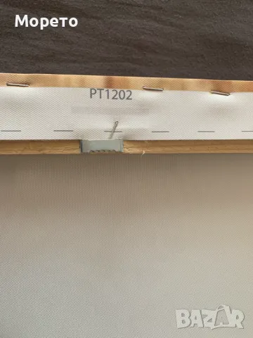 Голяма картина-литография с дървена рамка 45/35 см, снимка 5 - Филателия - 48680446