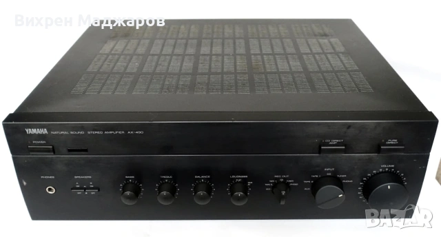 Продавам Yamaha AX‑490 – стерео усилвател , снимка 6 - Ресийвъри, усилватели, смесителни пултове - 53230324