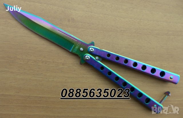 Сгъваем нож пеперуда /Butterfly Knife/- 4 модела, снимка 3 - Ножове - 28603916
