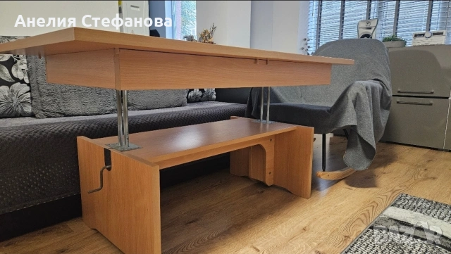 Разтегателна маса , снимка 4 - Маси - 53365014