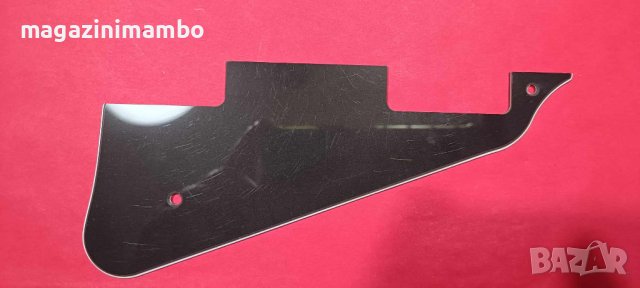 Черен пикгард за Les Paul, снимка 2 - Китари - 44018350