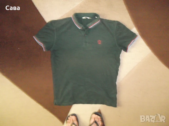 Тениски TOM TAILOR  мъжки,ХЛ  /бяла и зелена/, снимка 6 - Тениски - 41856705