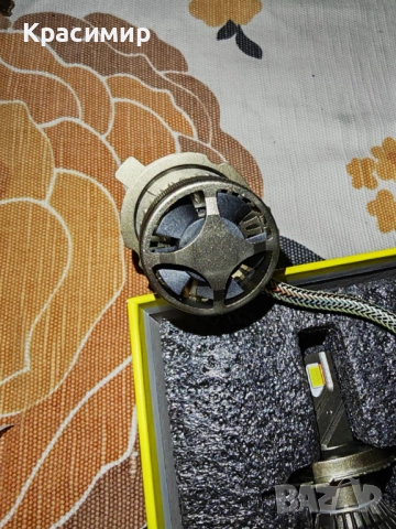 Автомобилни LED крушки H4 с вентилатор , снимка 5 - Аксесоари и консумативи - 53427468