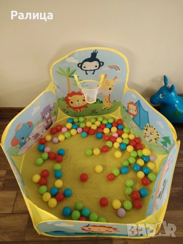 Детски басейн за игра, снимка 2 - Играчки за стая - 52580039