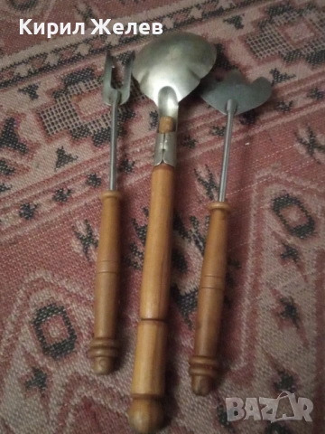 Стари кухненски прибори 3 броя 53736, снимка 5 - Прибори за хранене, готвене и сервиране - 53434900