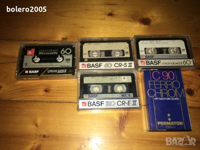 Хромни касети BASF, снимка 4 - Аудио касети - 43527305
