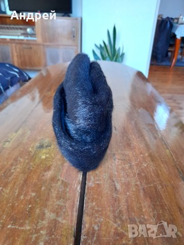 Стара кожена шапка #2, снимка 2 - Антикварни и старинни предмети - 38161331