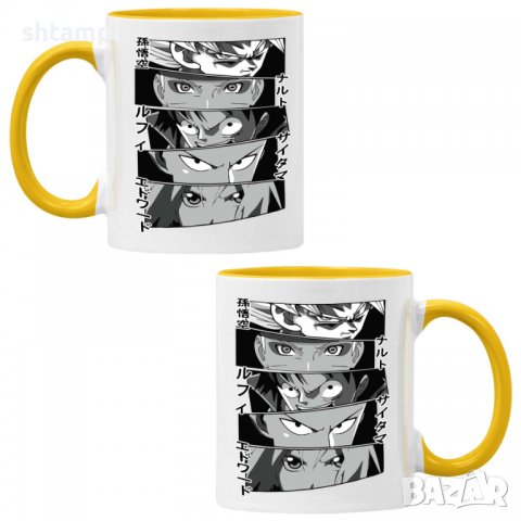 Чаша Anime Heroes Naruto Goku Luffy Sakura,Керамична Чаша, Кафе Чай, Игра,Изненада,Подарък,Повод,Пра, снимка 7 - Чаши - 38472022