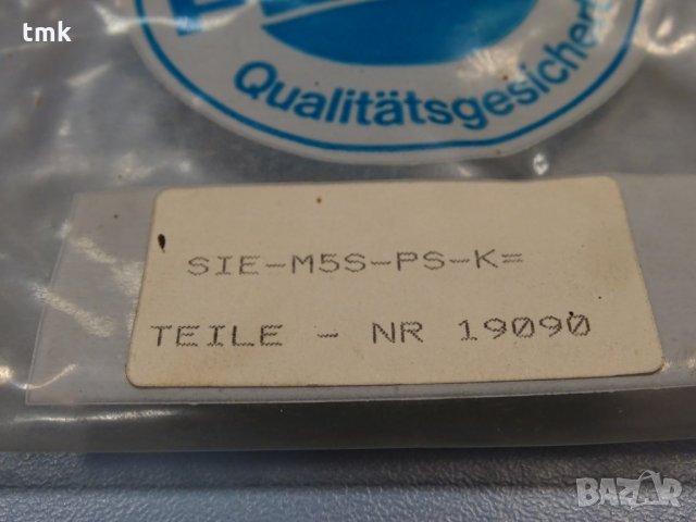 Индуктивни датчици Festo SIE-M5S, SIE-M8S, SMEO-1, снимка 3 - Резервни части за машини - 32844655