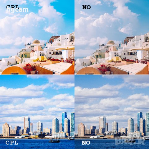 CPL филтър за GoPro HERO 5/6/7 Black/2018, Адаптер 58mm, За защитния корпус , снимка 4 - Обективи и филтри - 27856270