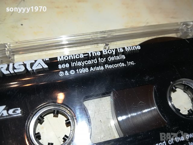 〽️MONICA-THE BOY IS MINE-ОРИГИНАЛНА КАСЕТА 0510221707, снимка 18 - Аудио касети - 38232018