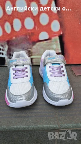 Английски светещи детски оригинални маратонки Stitch , снимка 6 - Детски маратонки - 50464618