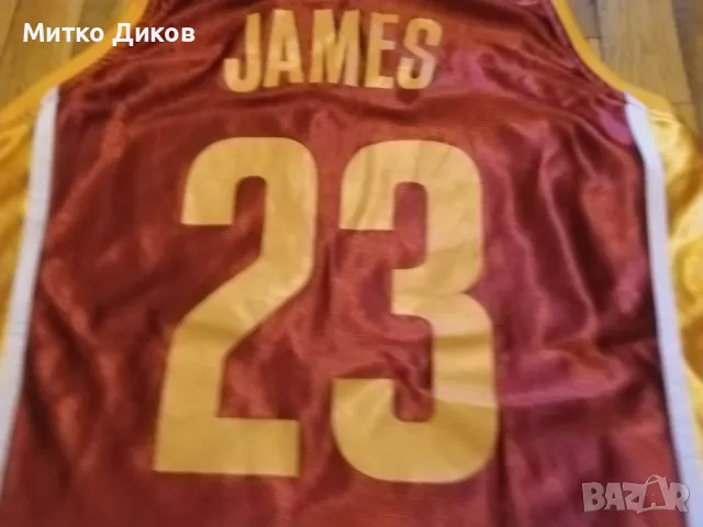 Баскетболна тениска на Кливланд НБА №23 Леброн Джеймс размер С, снимка 8 - Баскетбол - 49441727